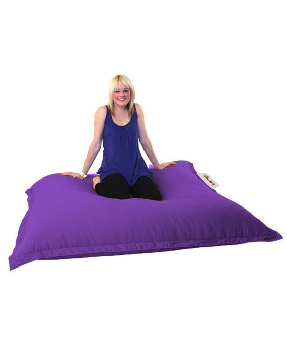 Atelier Del Sofa Cushion Pouf 100x100 - Púrpura